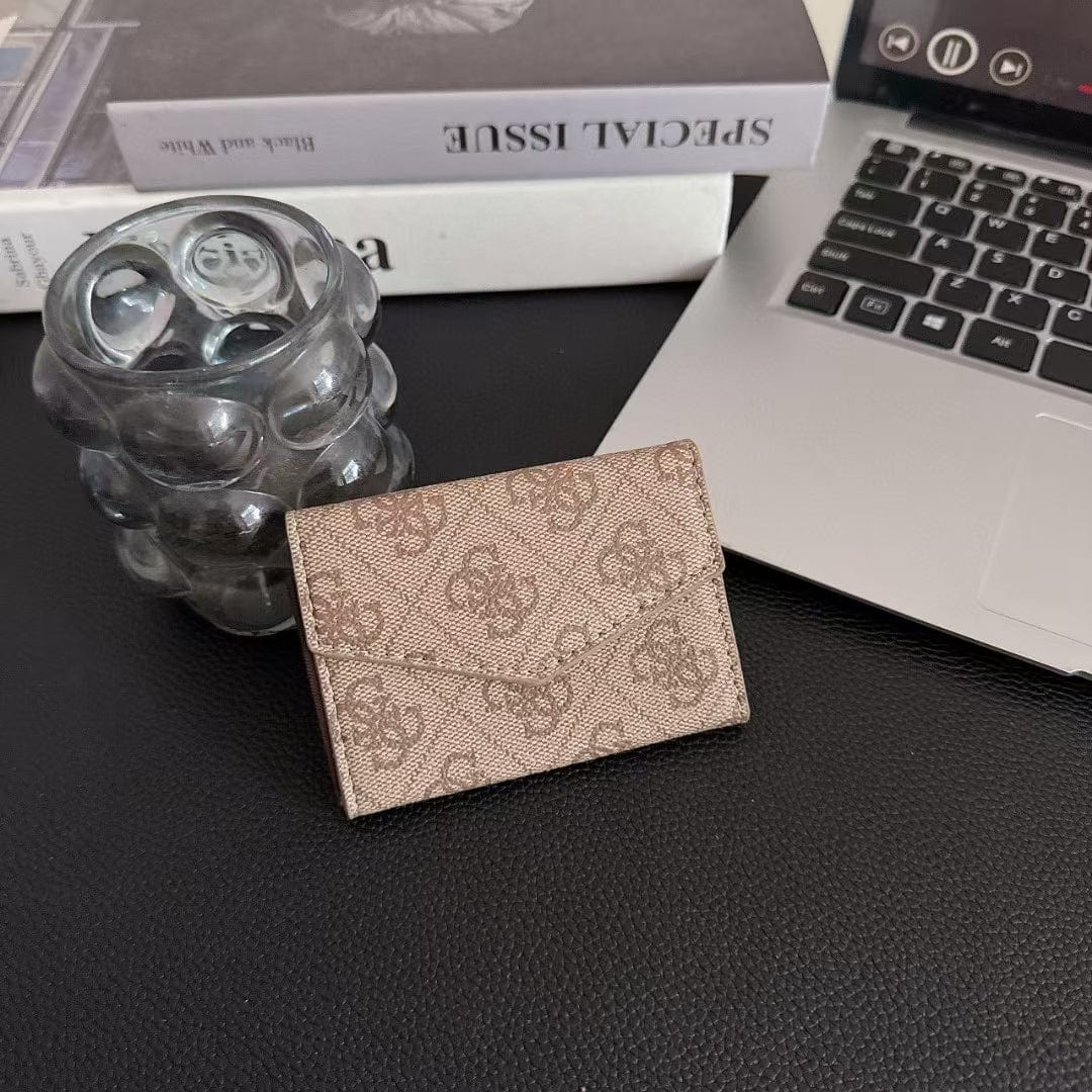 Tunde Store Guess Monogram Cardholder Wallet