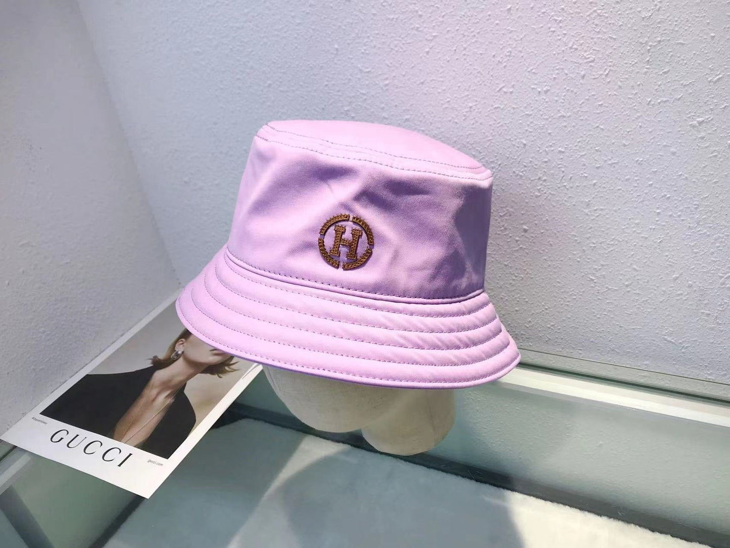 Tunde Store Hermes Purple Bucket Hat