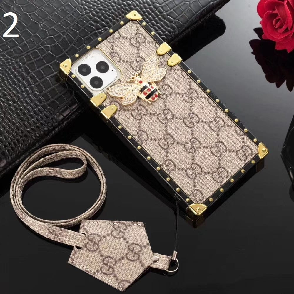 Tunde Store High Fashion Gucci Case for iPhone 15