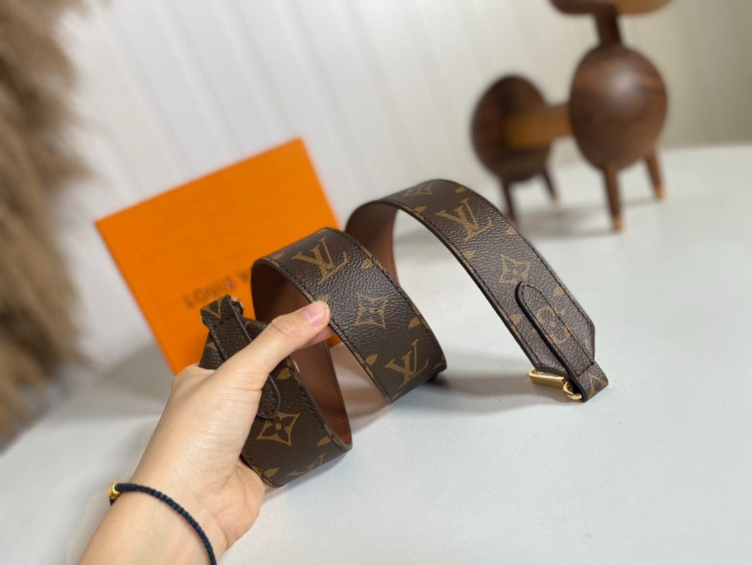Tunde Store Iconic Louis Vuitton Brown Monogram Bag Strap