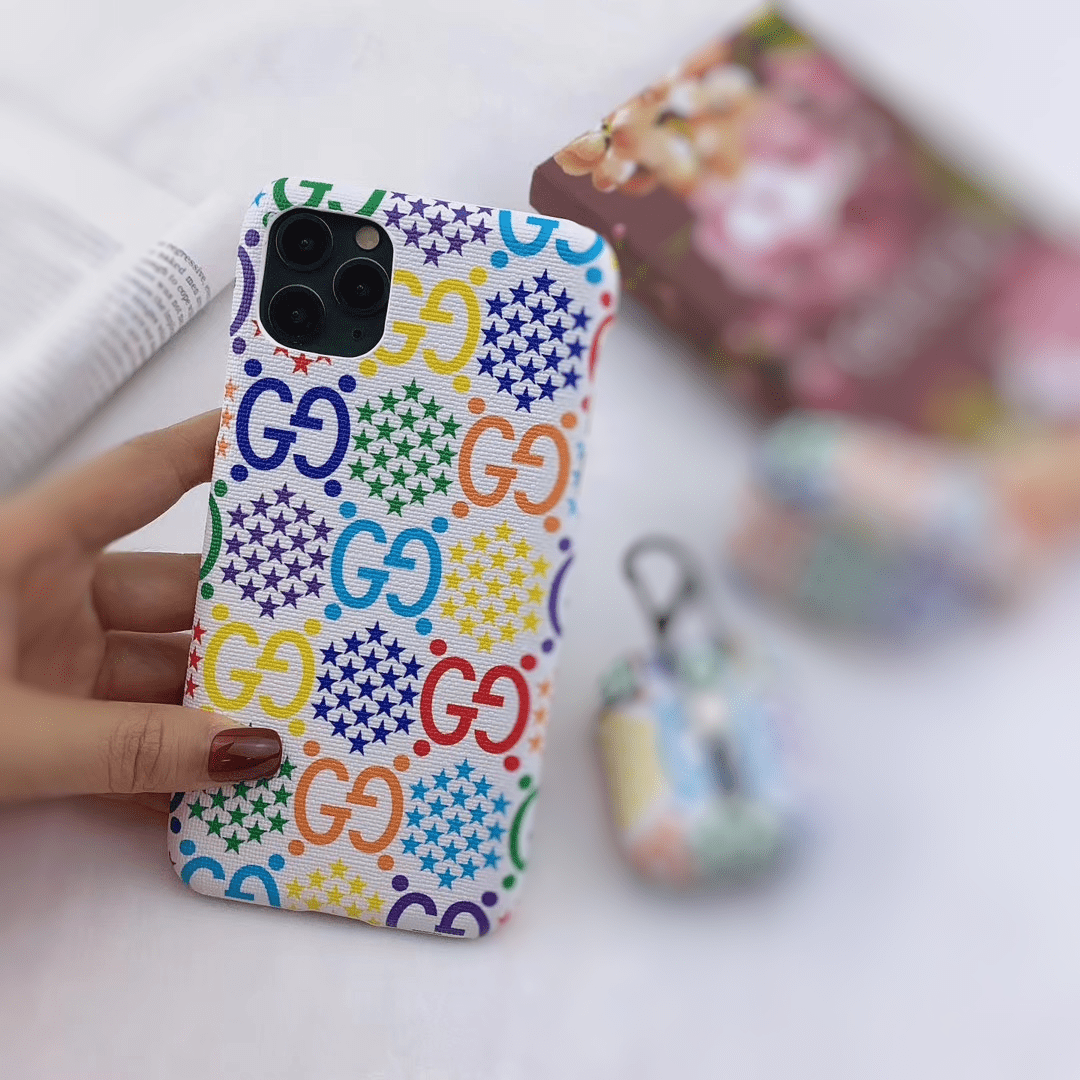Tunde Store Leather Gucci Iphone Cases for iPhone 13 | iPhone 14 | iPhone 15