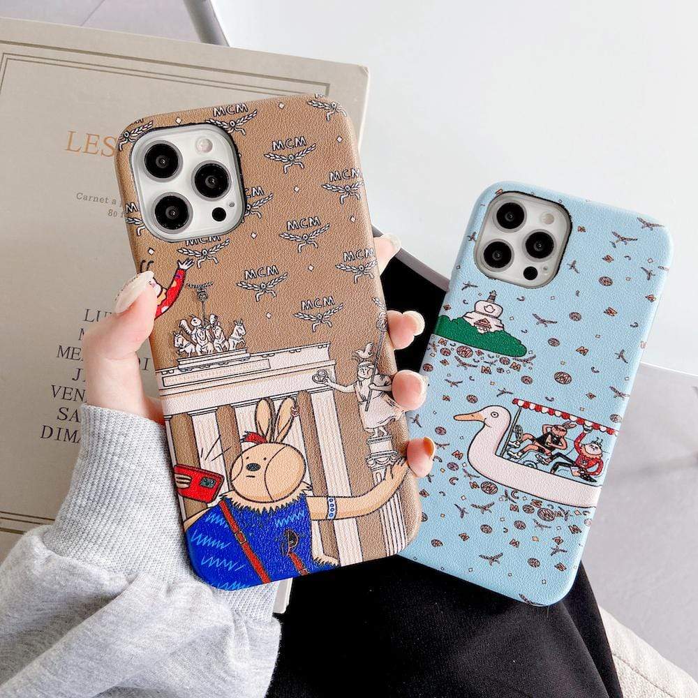 Tunde Store Leather Hermes Iphone Cases - Phone Covers