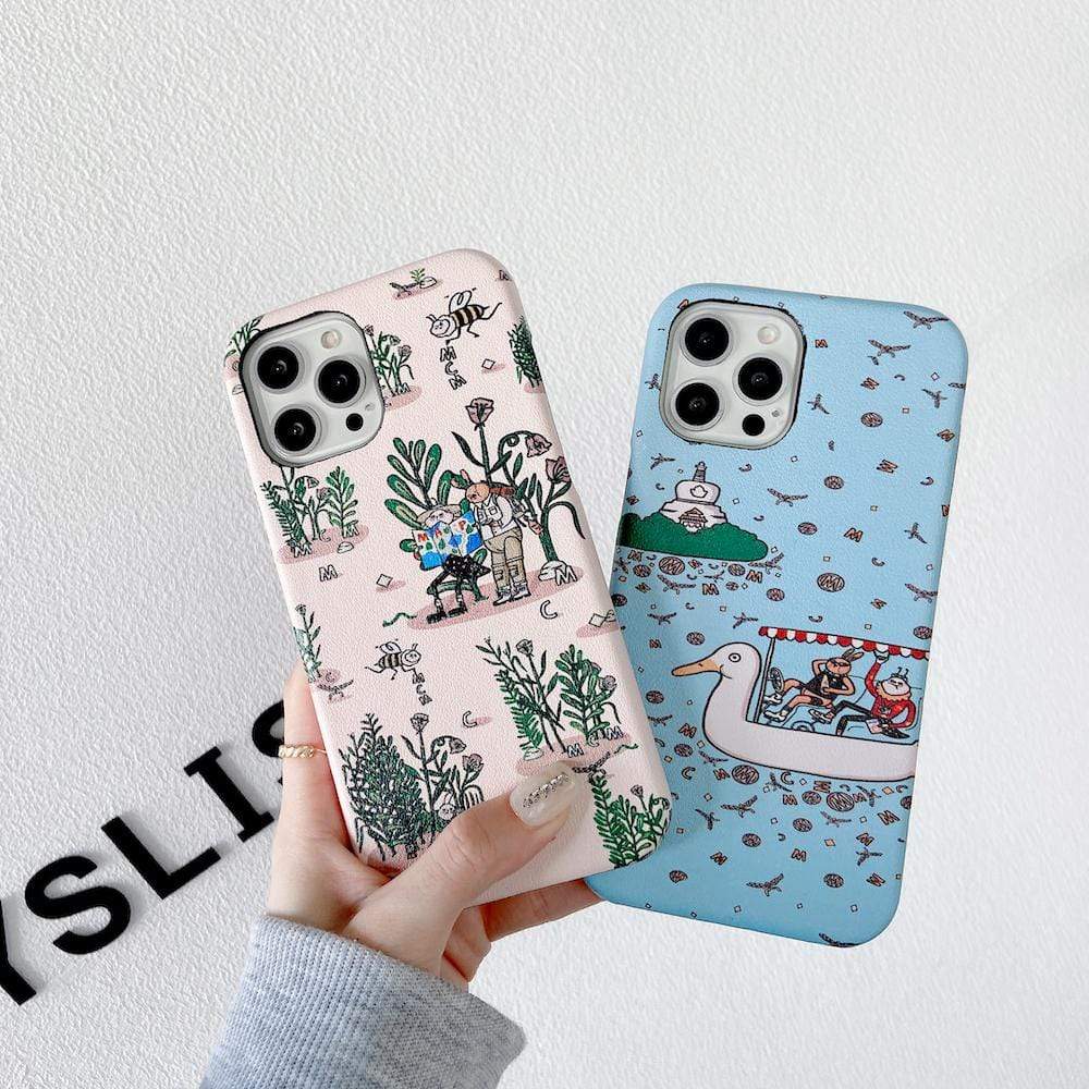 Tunde Store Leather Hermes Iphone Cases - Phone Covers