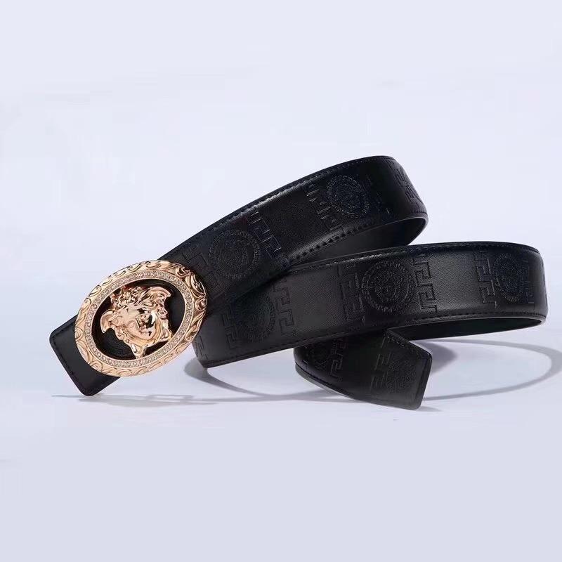 Tunde Store Leather High Quality Versace Belt For Men And Women