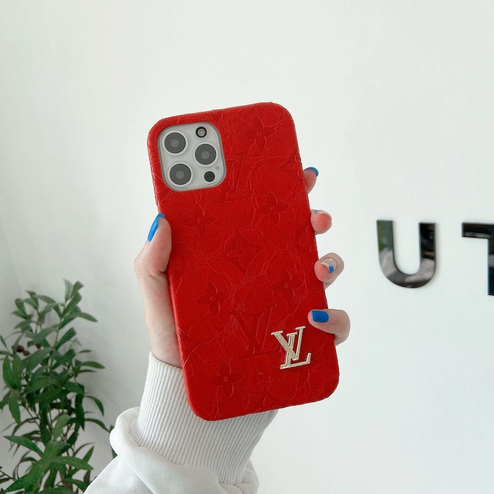 Tunde Store Leather Louis Vuitton iPhone 15 Cases
