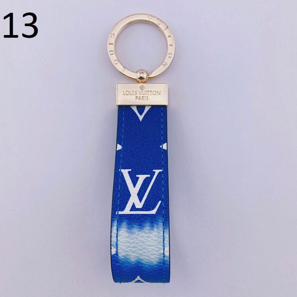 Tunde Store Leather Louis Vuitton Keychain
