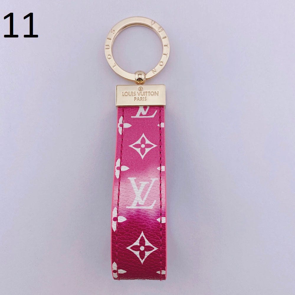 Tunde Store Leather Louis Vuitton Keychain