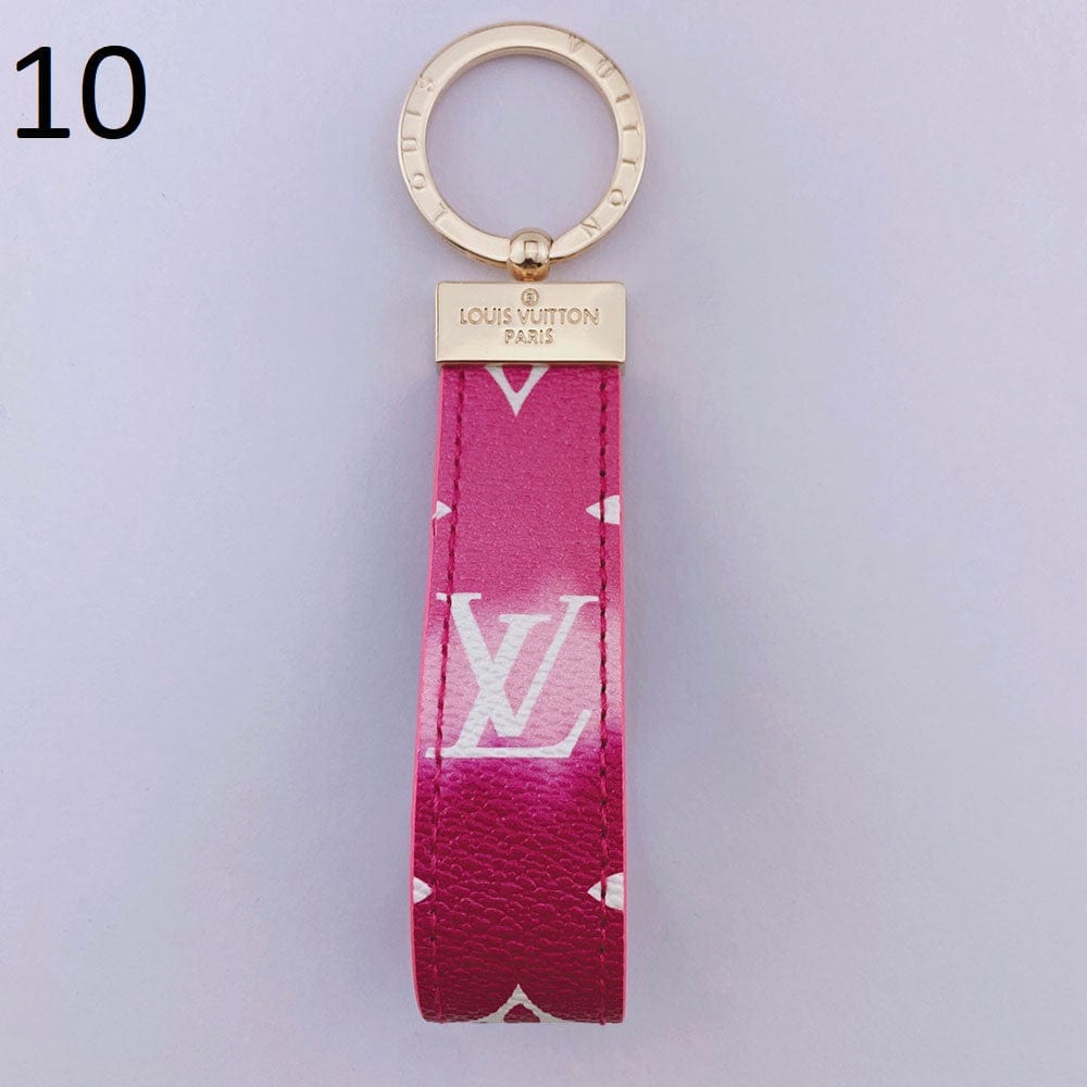 Tunde Store Leather Louis Vuitton Keychain