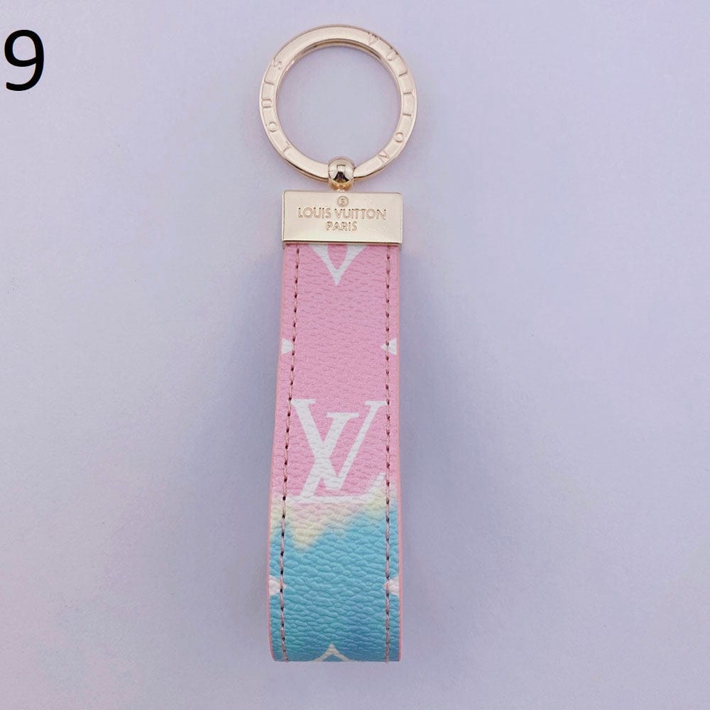 Tunde Store Leather Louis Vuitton Keychain