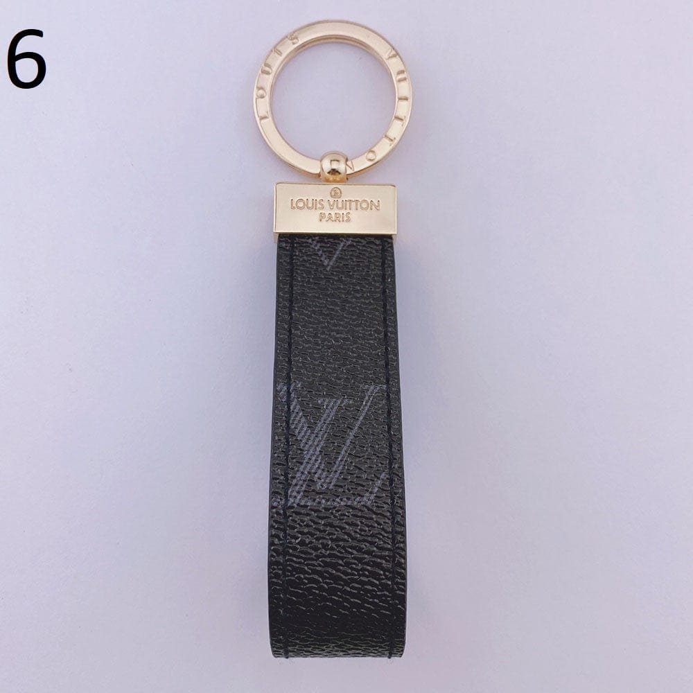 Tunde Store Leather Louis Vuitton Keychain