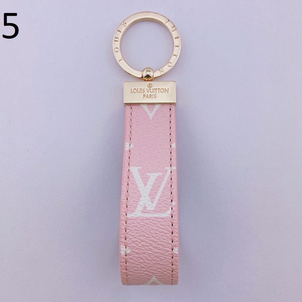 Tunde Store Leather Louis Vuitton Keychain