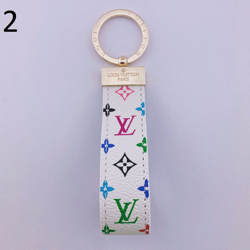 Tunde Store Leather Louis Vuitton Keychain