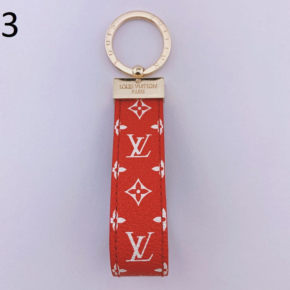 Tunde Store Leather Louis Vuitton Keychain