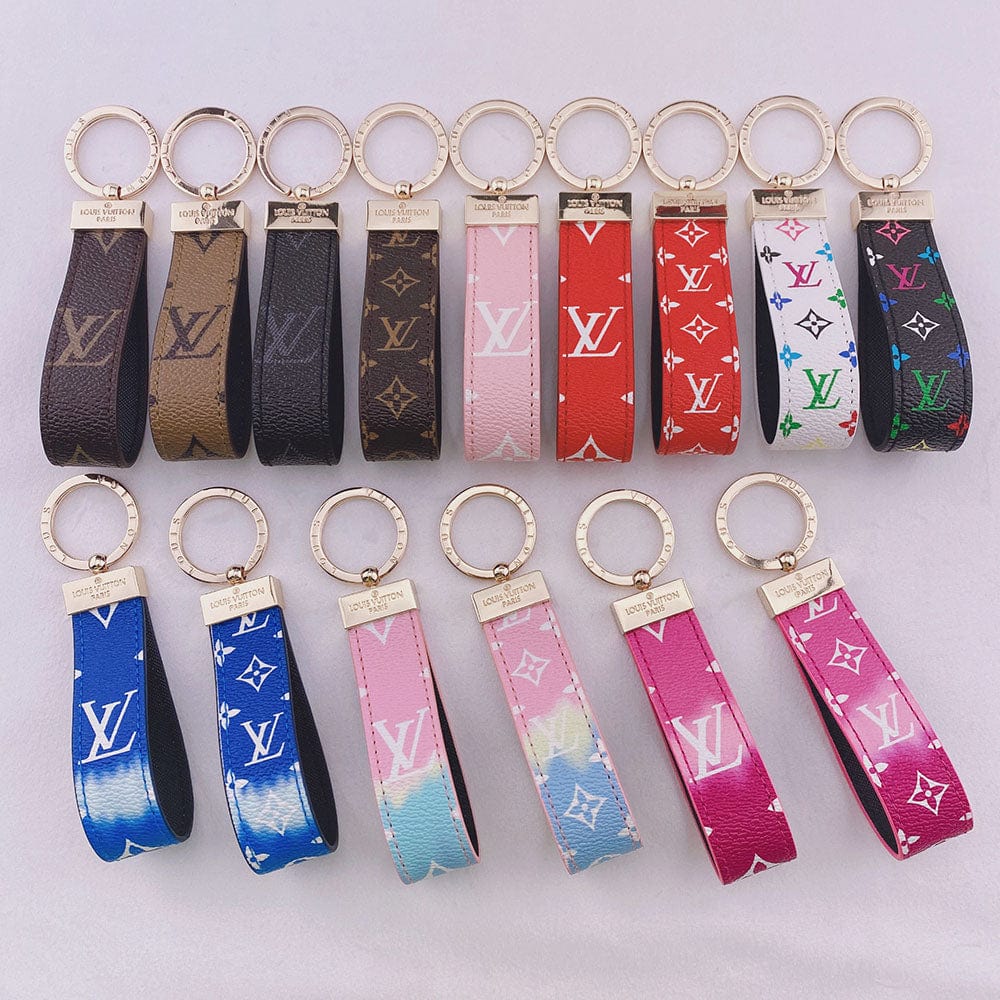 Tunde Store Leather Louis Vuitton Keychain