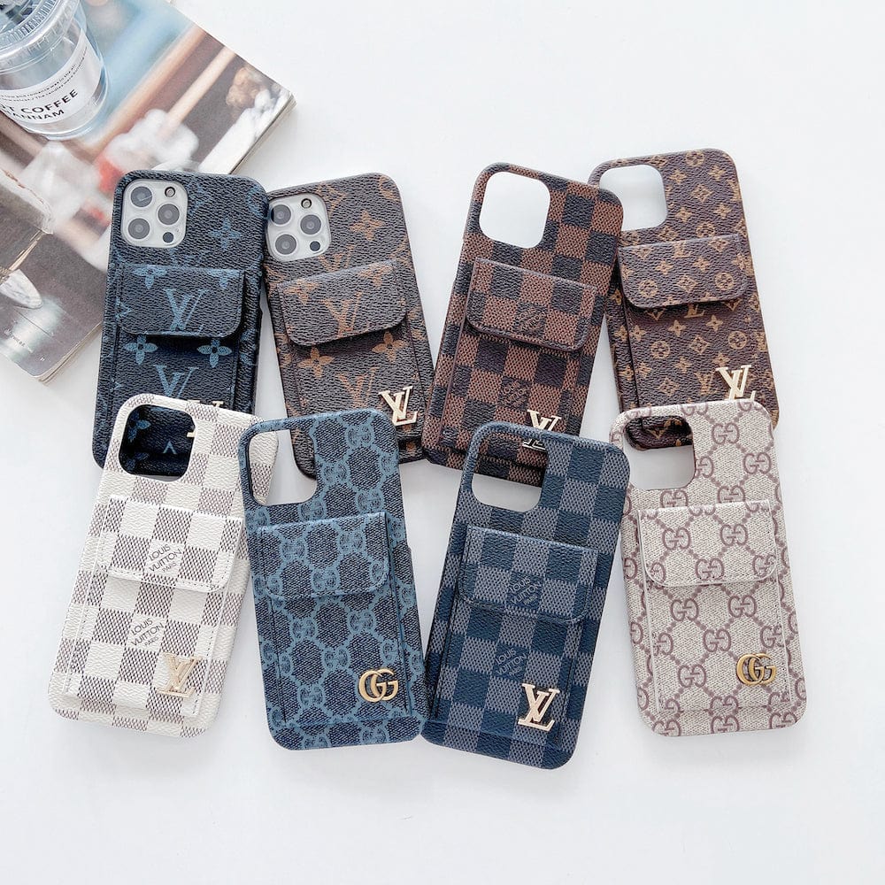 Tunde Store Louis Vuitton And GG Back Pocket iphone cases