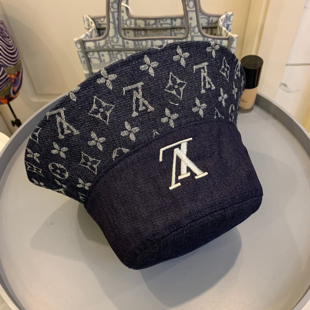 Tunde Store Louis Vuitton Bold Monogram Navy Bucket Hat
