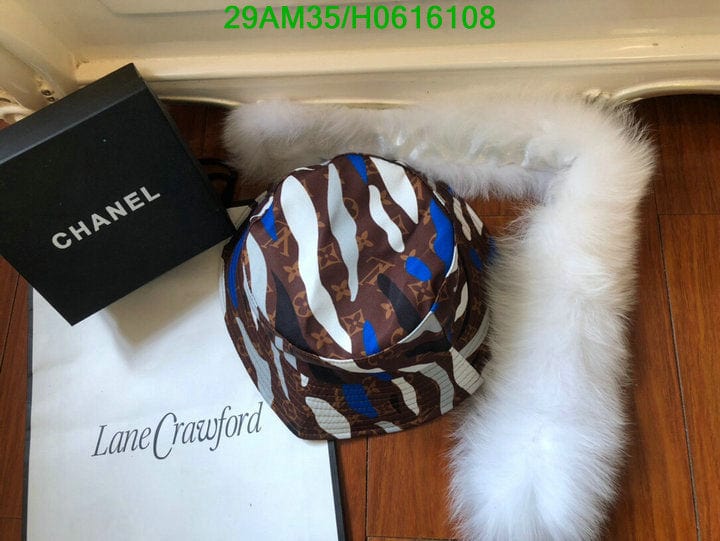 Tunde Store Louis Vuitton Brown Monogram Cowhide Bucket Hat