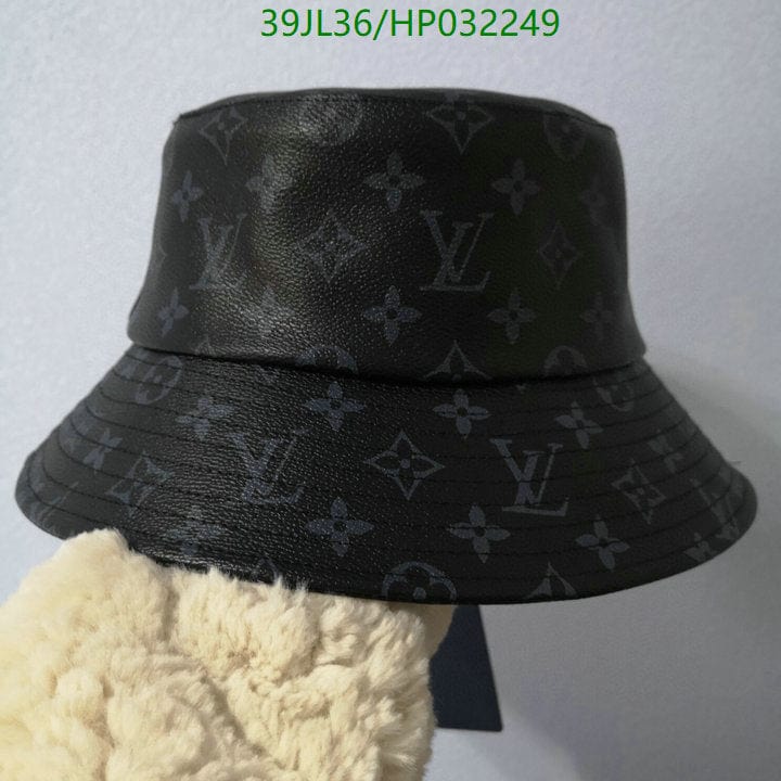 Tunde Store Louis Vuitton Brown Monogram Leather Bucket Hat