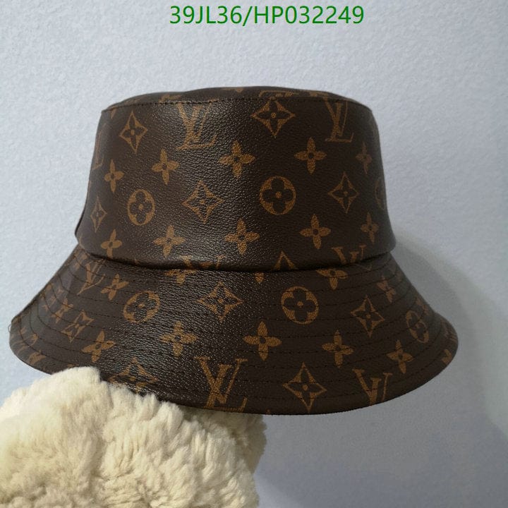 Tunde Store Louis Vuitton Brown Monogram Leather Bucket Hat