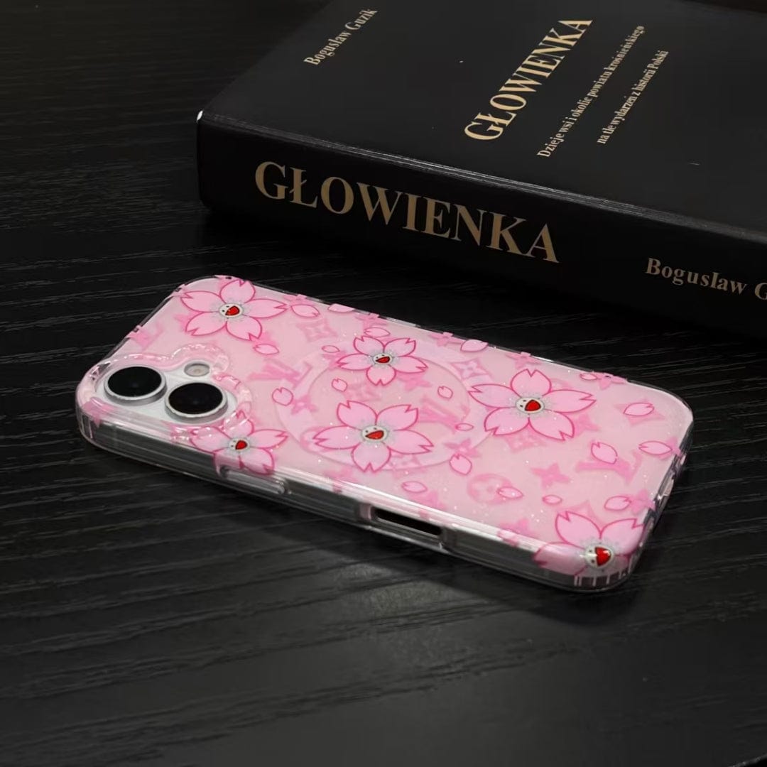 Tunde Store Louis Vuitton Cherry Blossom Monogram iPhone Case