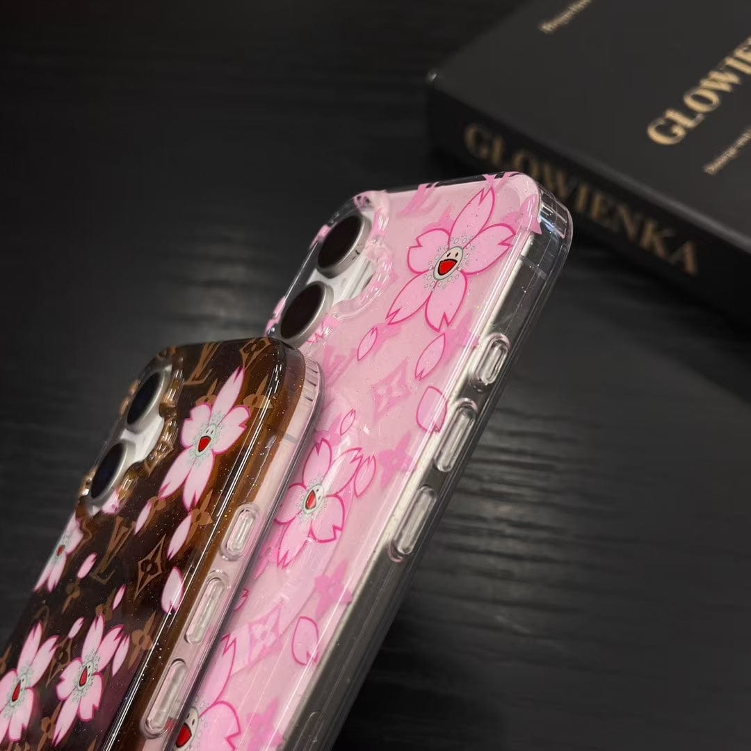 Tunde Store Louis Vuitton Cherry Blossom Monogram iPhone Case