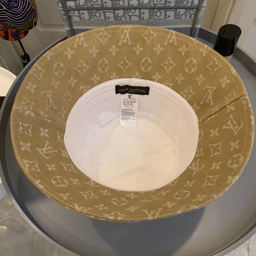 Tunde Store Louis Vuitton Classic Beige Monogram Bucket Hat