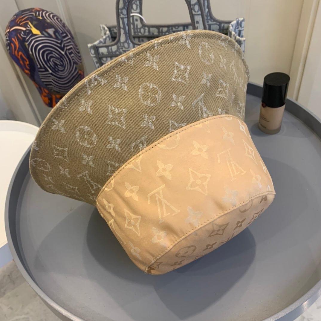 Tunde Store Louis Vuitton Classic Beige Monogram Bucket Hat