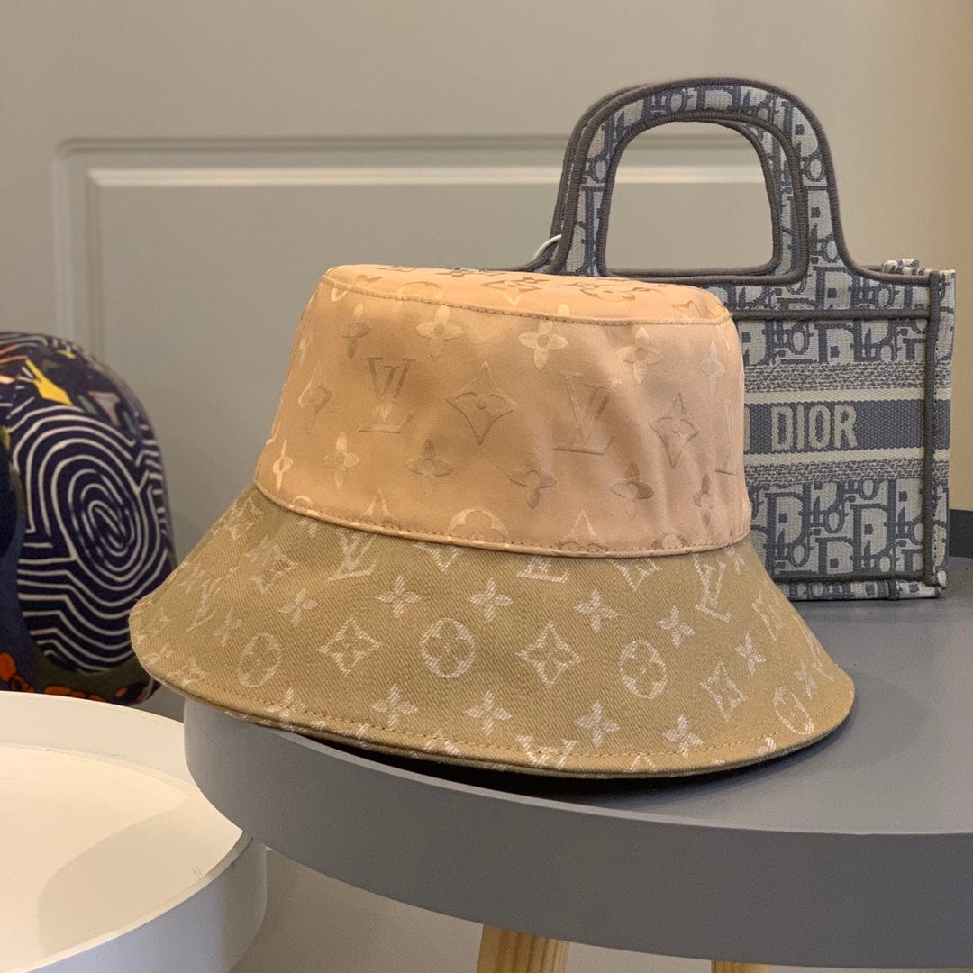 Tunde Store Louis Vuitton Classic Beige Monogram Bucket Hat