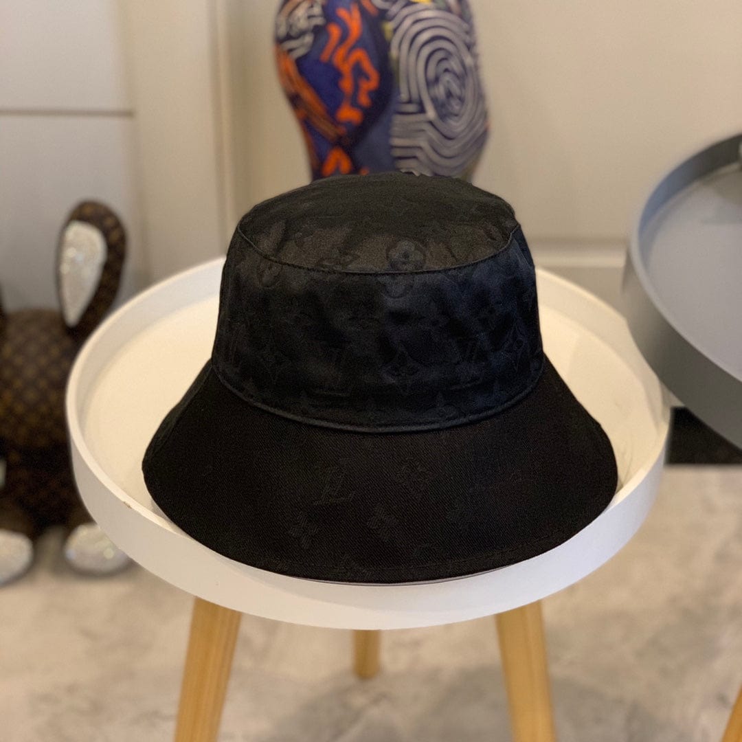 Tunde Store Louis Vuitton Classic Black Monogram Bucket Hat