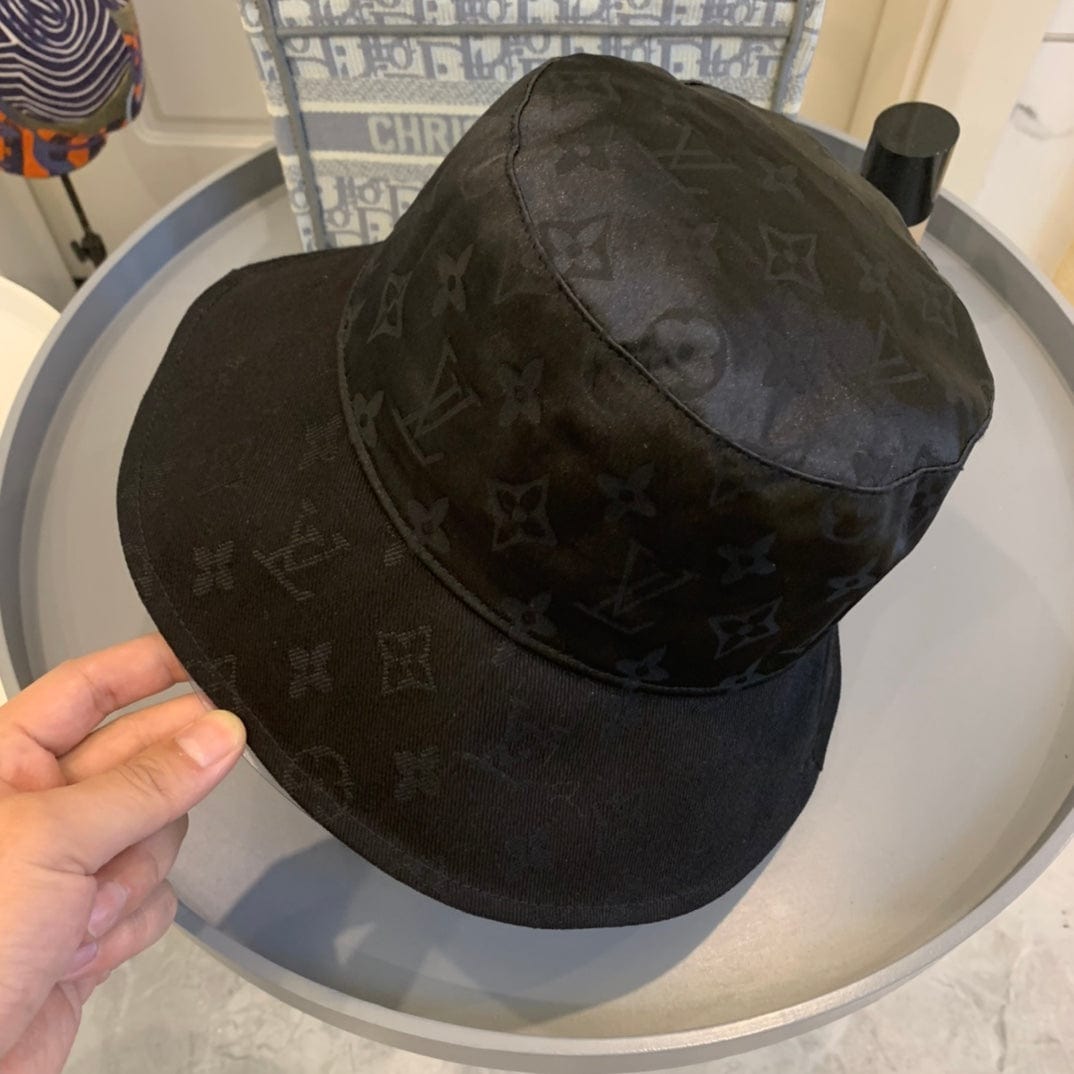 Tunde Store Louis Vuitton Classic Black Monogram Bucket Hat