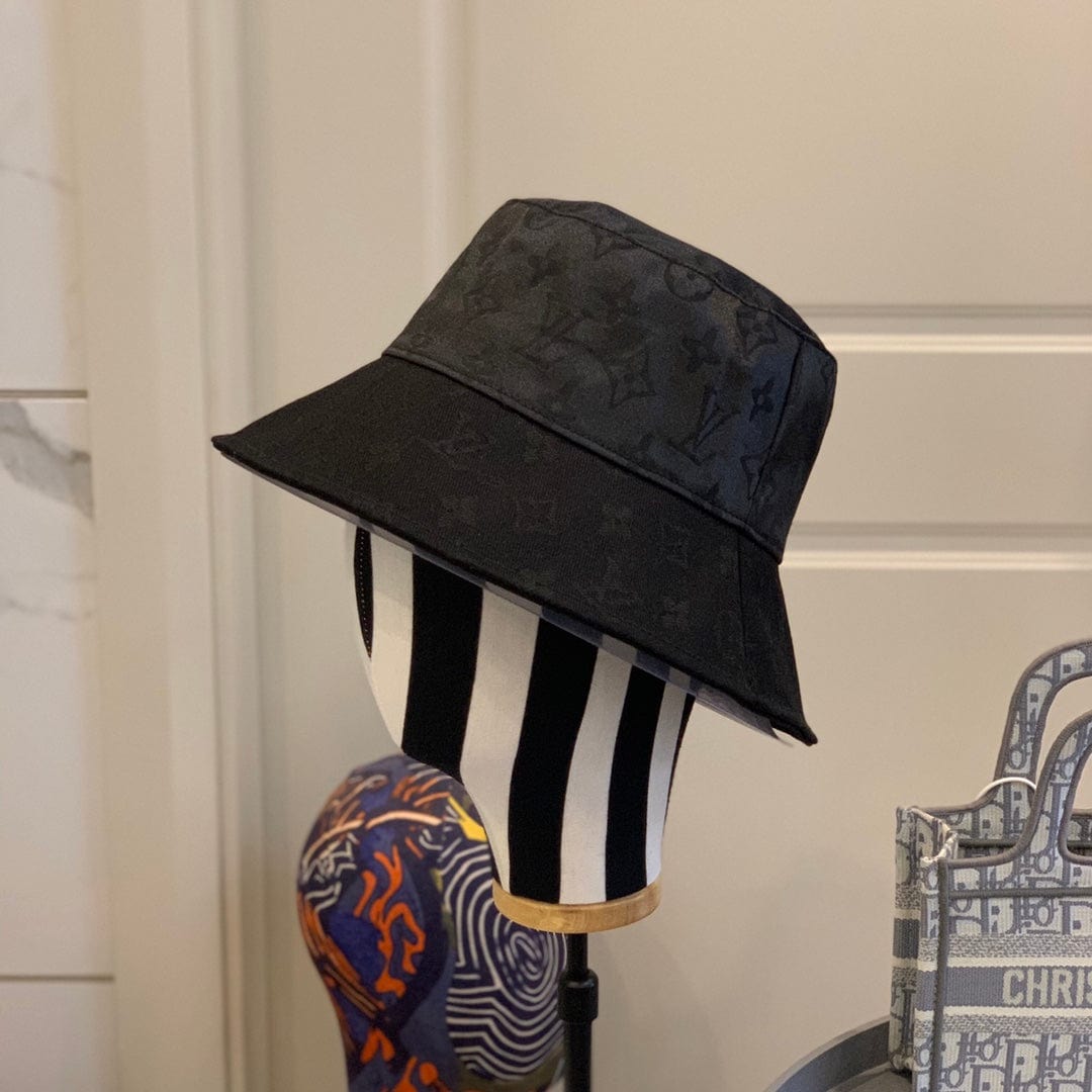 Tunde Store Louis Vuitton Classic Black Monogram Bucket Hat
