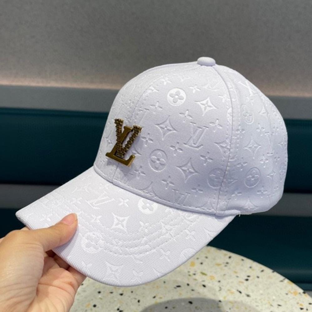 Tunde Store Louis Vuitton Classic White Monogram Cap for Men | Men Cap's