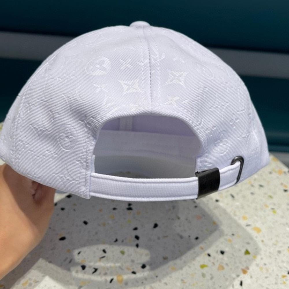 Tunde Store Louis Vuitton Classic White Monogram Cap for Men | Men Cap's