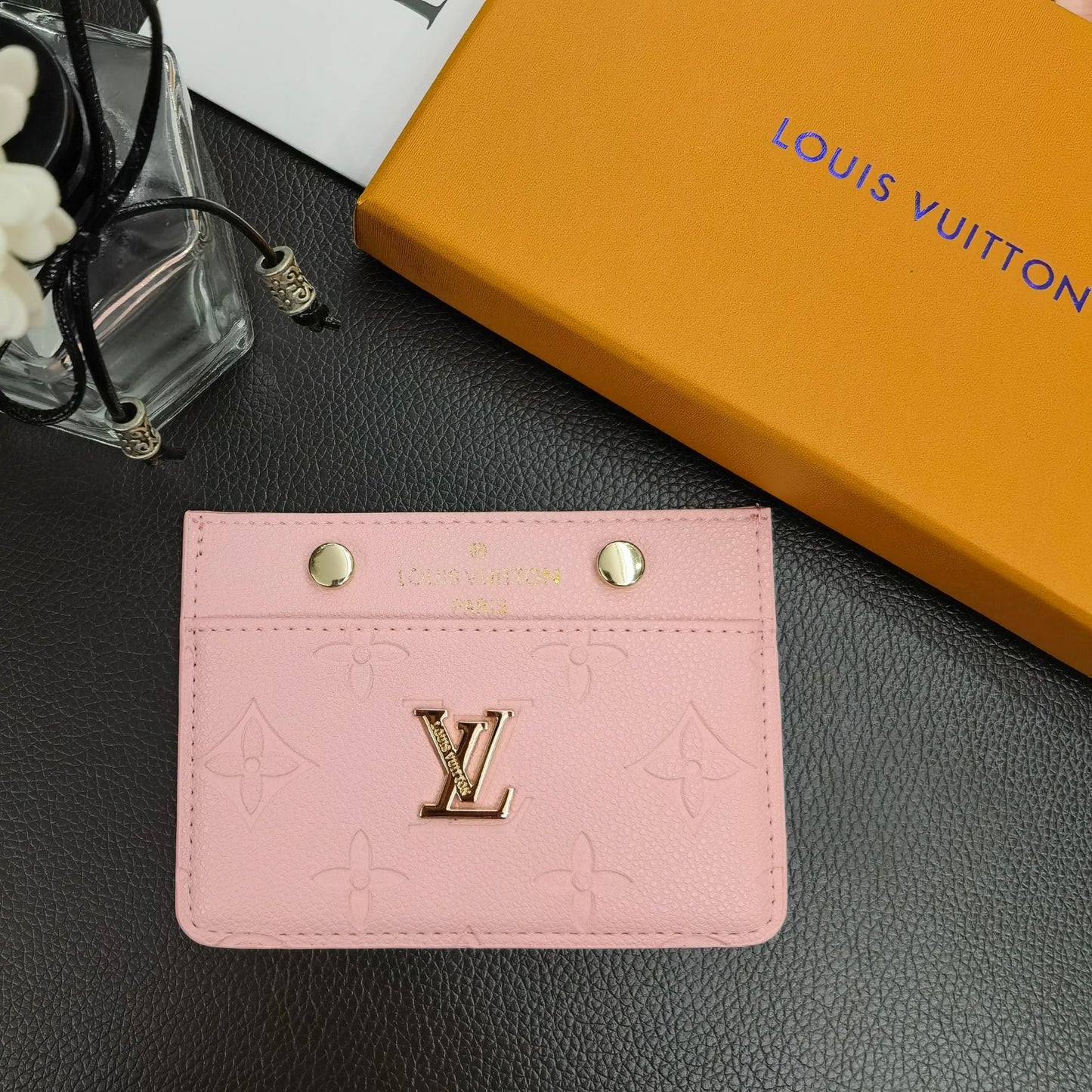Tunde Store Louis Vuitton Colorful Leather Card Holder Wallet