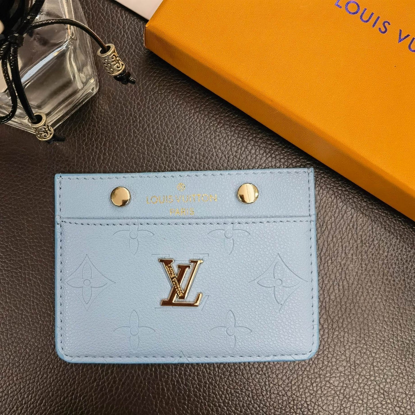 Tunde Store Louis Vuitton Colorful Leather Card Holder Wallet