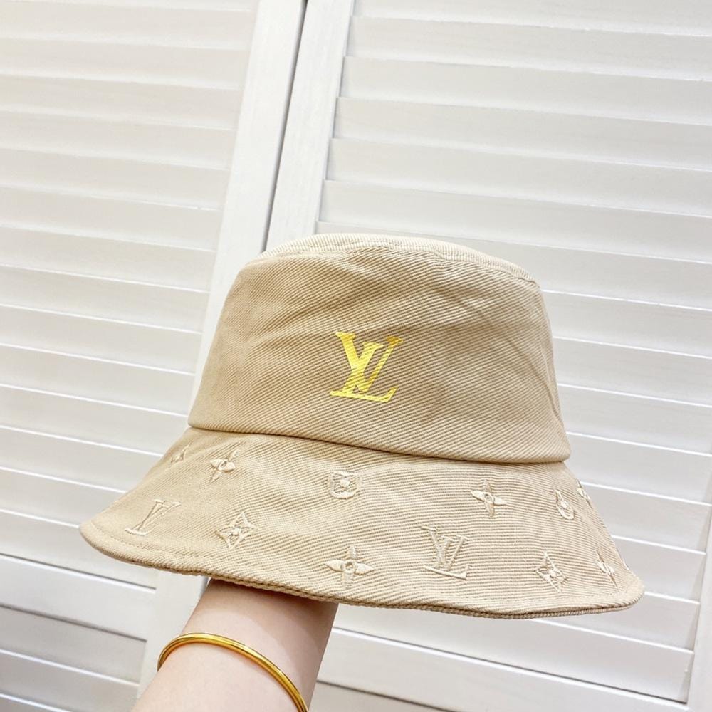 Tunde Store Louis Vuitton Cream Bucket Hat for Women | Women Bucket Hat