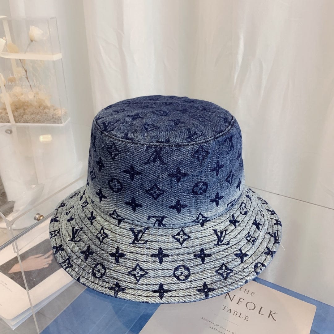 Tunde Store Louis Vuitton Denim Monogram Bucket Hat