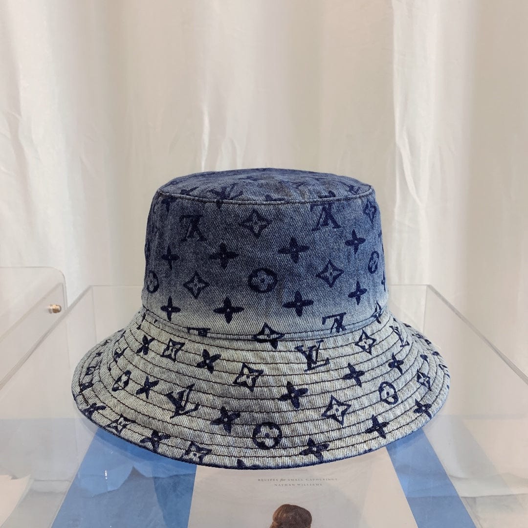 Tunde Store Louis Vuitton Denim Monogram Bucket Hat
