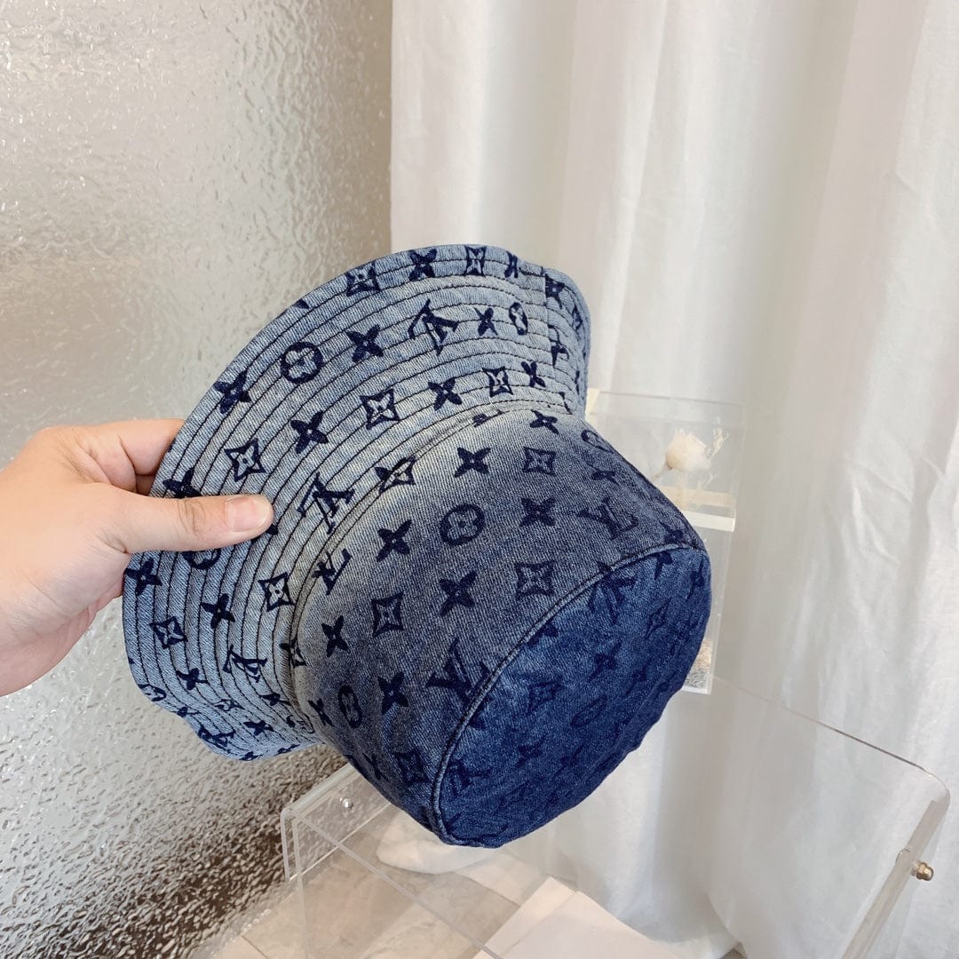 Tunde Store Louis Vuitton Denim Monogram Bucket Hat