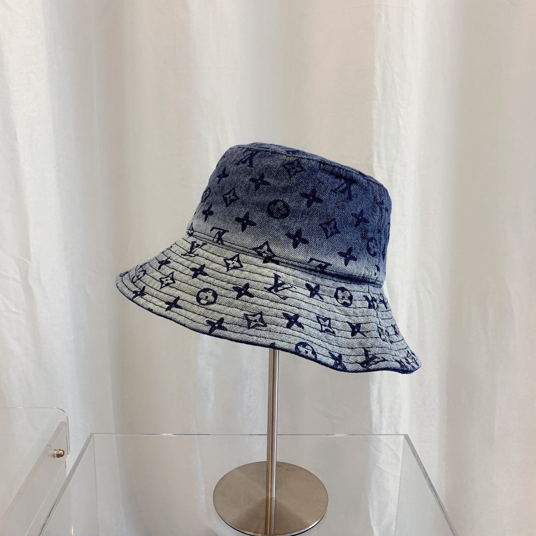 Tunde Store Louis Vuitton Denim Monogram Bucket Hat