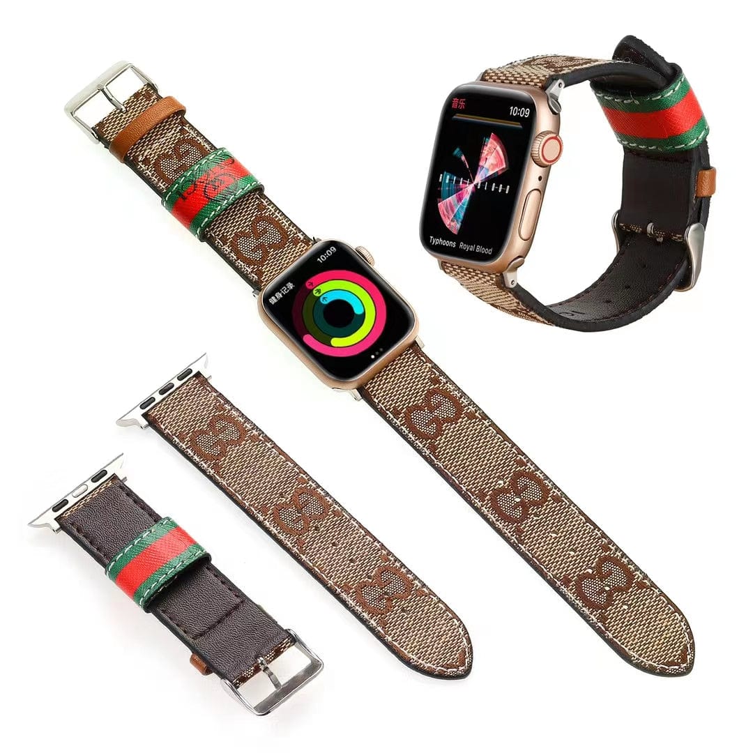 Tunde Store Louis Vuitton Durable Leather Watch Band 38/40/41/42/44/45/49 mm