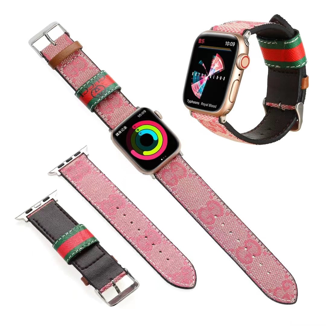 Tunde Store Louis Vuitton Durable Leather Watch Band 38/40/41/42/44/45/49 mm