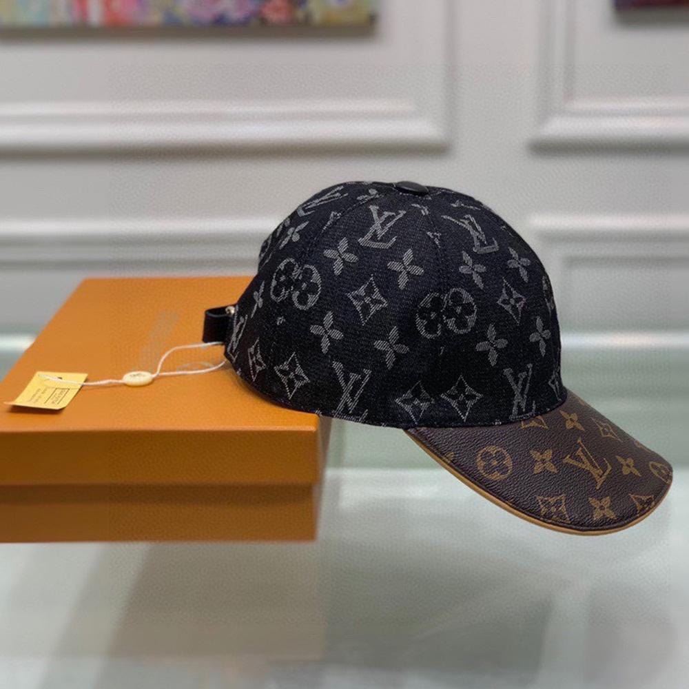 Tunde Store Louis Vuitton Elegant Black and Brown - Classic Louis Vuitton Style Cap