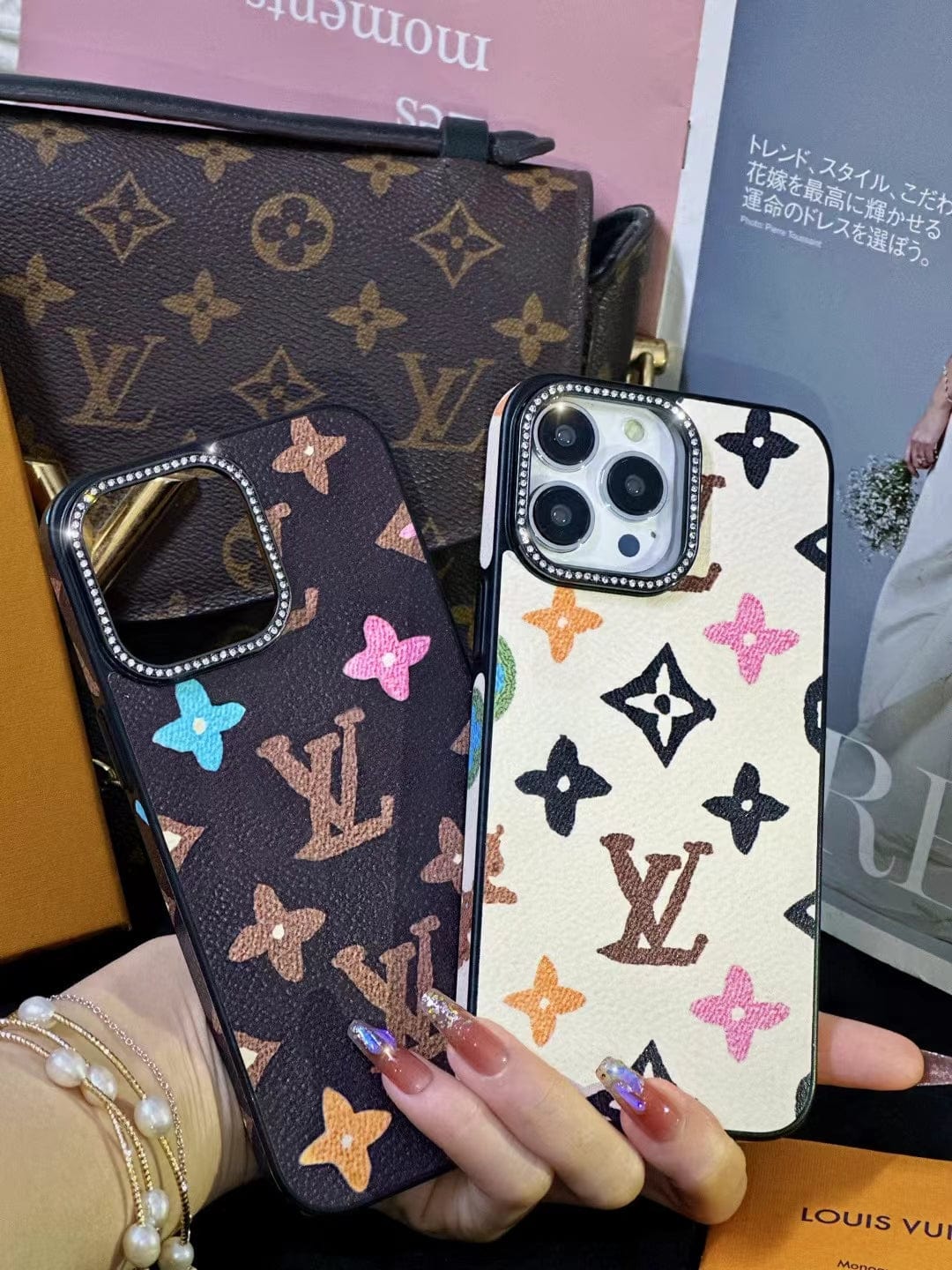 Tunde Store Louis Vuitton Elegant iPhone Case | iPhone 12 to iPhone 15
