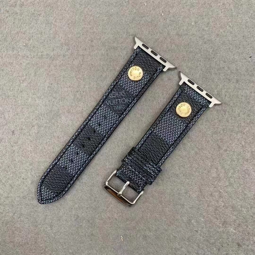 Tunde Store Louis Vuitton Elegant Leather Watch Band 38/40/41/42/44/45/49 mm