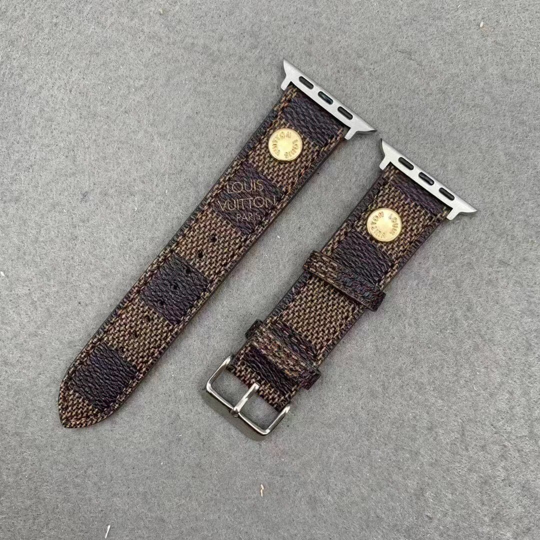 Tunde Store Louis Vuitton Elegant Leather Watch Band 38/40/41/42/44/45/49 mm