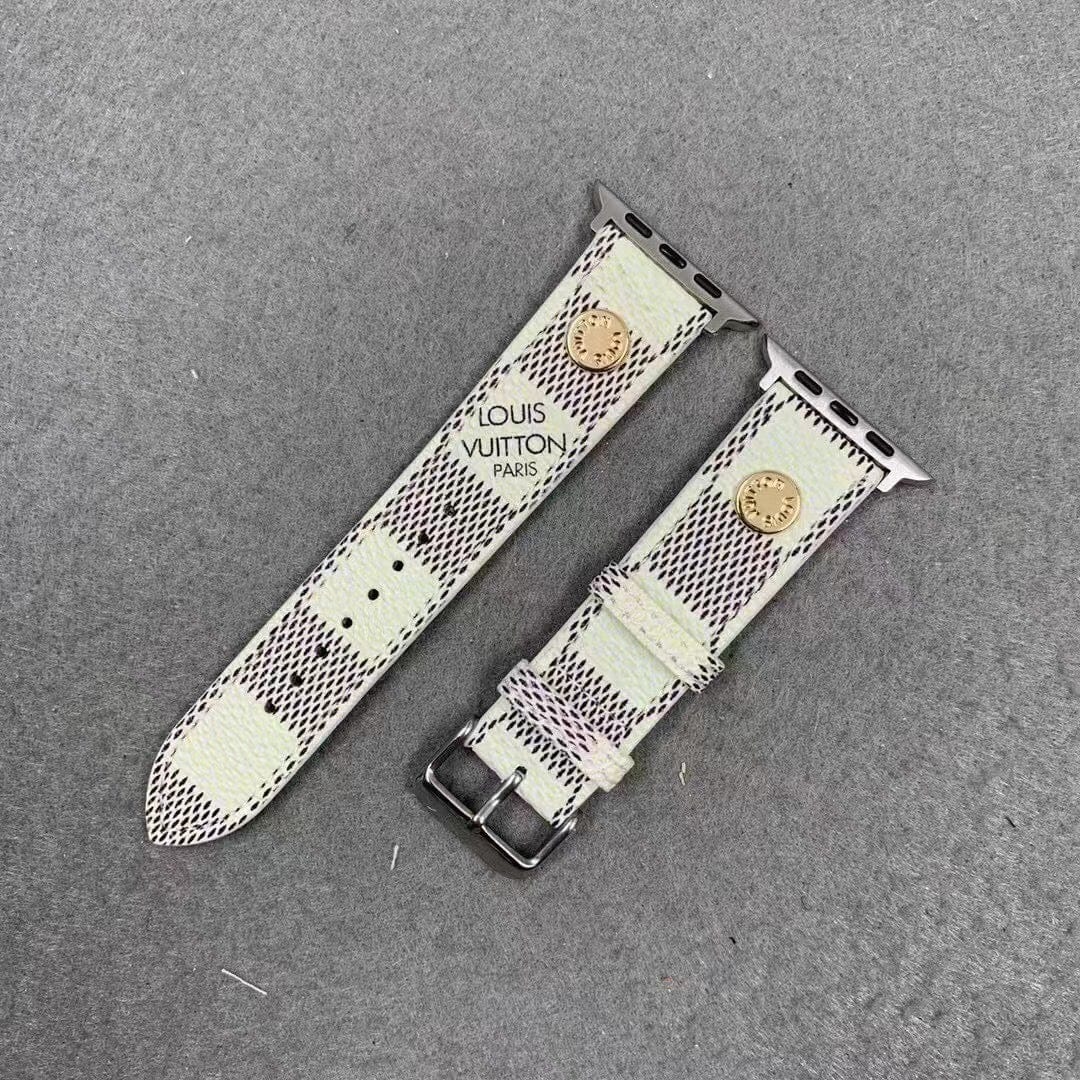 Tunde Store Louis Vuitton Elegant Leather Watch Band 38/40/41/42/44/45/49 mm