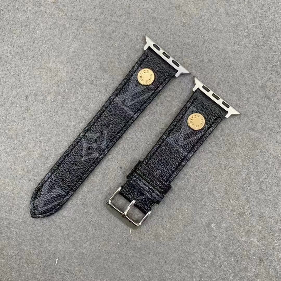 Tunde Store Louis Vuitton Elegant Leather Watch Band 38/40/41/42/44/45/49 mm