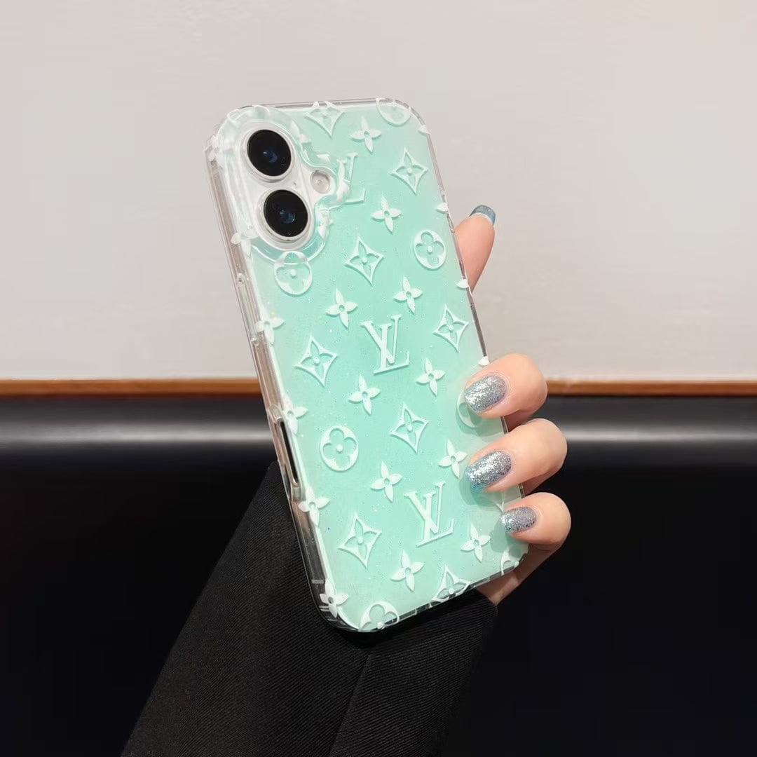 Tunde Store Louis Vuitton Embossed Monogram Silicone iPhone 16 Case