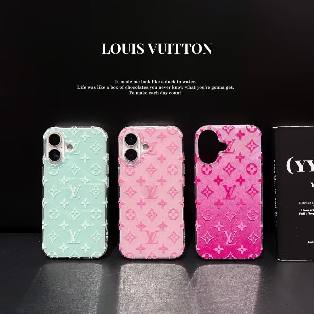 Tunde Store Louis Vuitton Embossed Monogram Silicone iPhone 16 Case